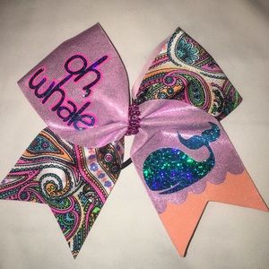 Oh Whale Cheer Bow